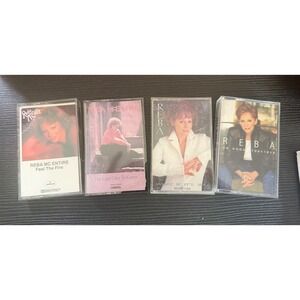 Reba McEntire Cassette Tape Lot of 4 Feel The Fire What If Its You Country Music